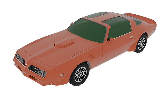 Pontiac Firebird Formula 1978  3D model