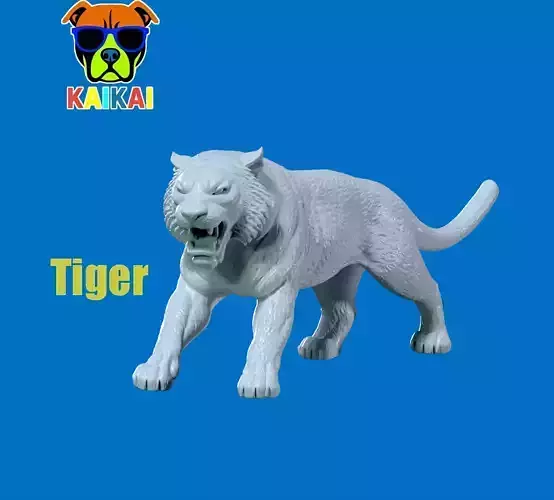 Tiger-like- Indochina Tiger model - 3D print 3D print model