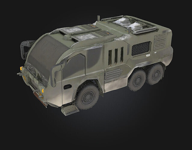 Desert Recon Transport  Rugged Mobility for Harsh Terrain 3D model