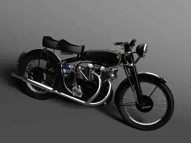 Vincent Black Shadow 1954 3D model