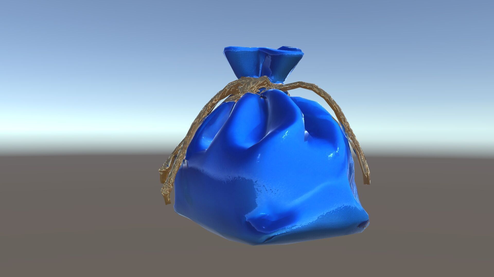 Elegant Velvet Pouch D Model Pack Low-poly 3D model_12