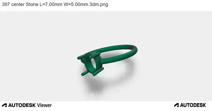 Oval Prong Solitaire Ring