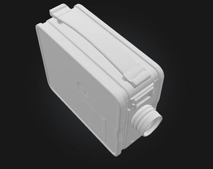 Vintage Camera  A Timeless Tribute to Classic Photography 3D model_8