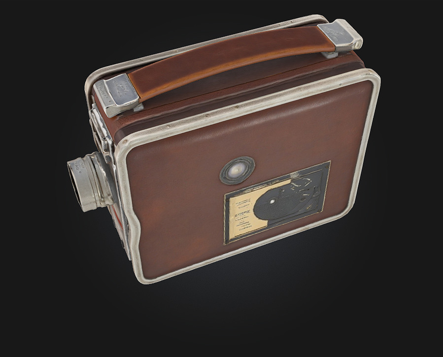 Vintage Camera  A Timeless Tribute to Classic Photography 3D model_5