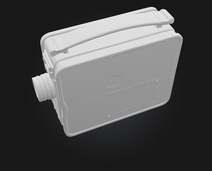 Vintage Camera  A Timeless Tribute to Classic Photography 3D model_6