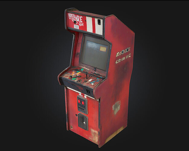 Arcade Nostalgia  Relive the Golden Age of Gaming 3D model