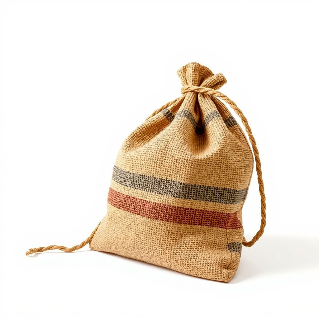 Canvas Sack Model Pack with Textured Details Low-poly 3D model_4