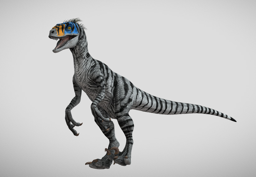 3d Dinosaur  model  3D print model_2
