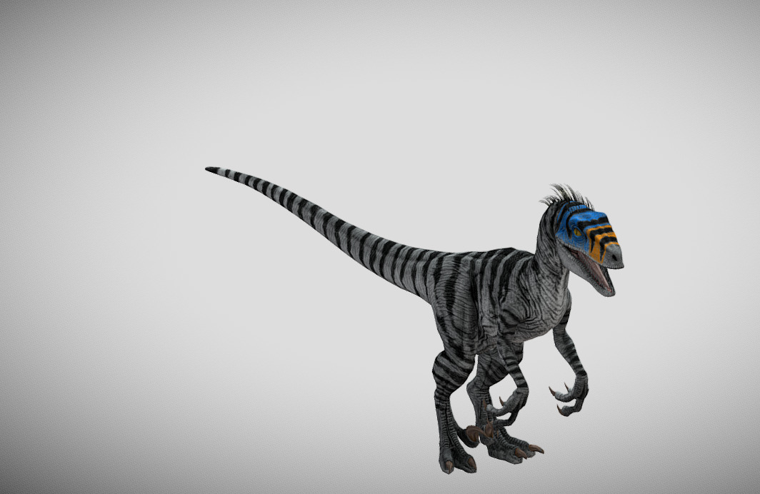 3d Dinosaur  model  3D print model_1