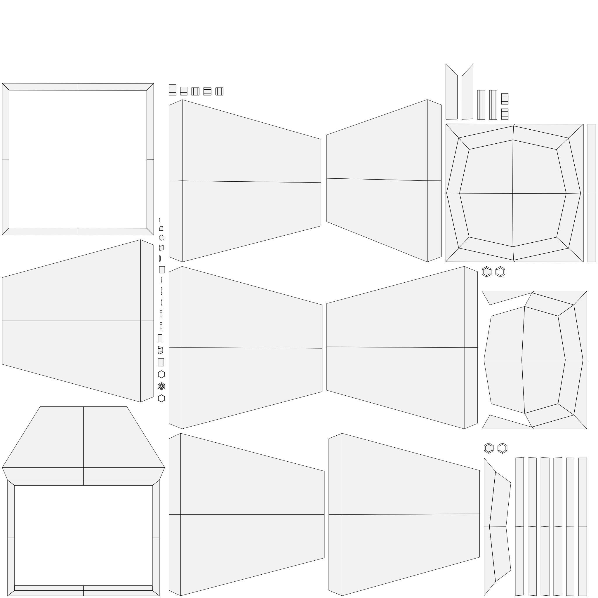 Robot Game Low Poly Low-poly 3D model_8