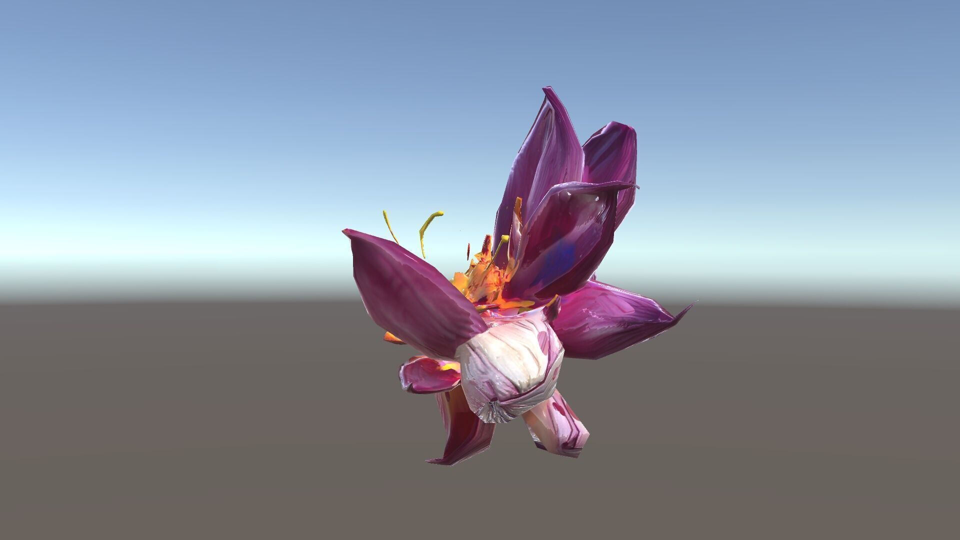 Exotic Flower Model Pack with PBR Textures Low-poly 3D model_33