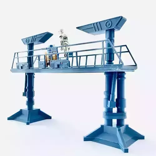 Star Wars Death Star Bay 327 Gantry