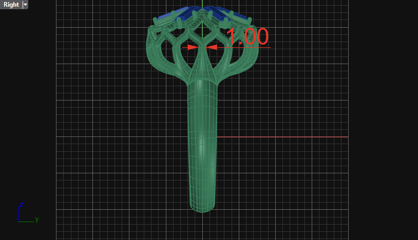 Cluster ring 3D print model_19