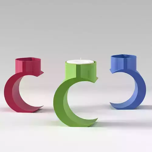 Moon Tealight Holder