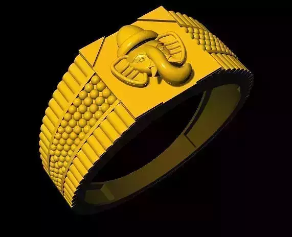 ganesh ring 3dm file