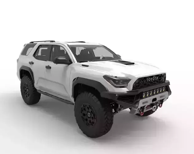 Toyota 4runner 6ta gen con bumper ARB 3D model