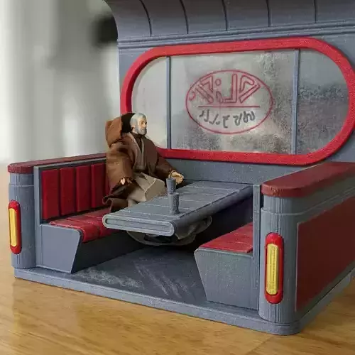 Star Wars Dexs Diner Diorama