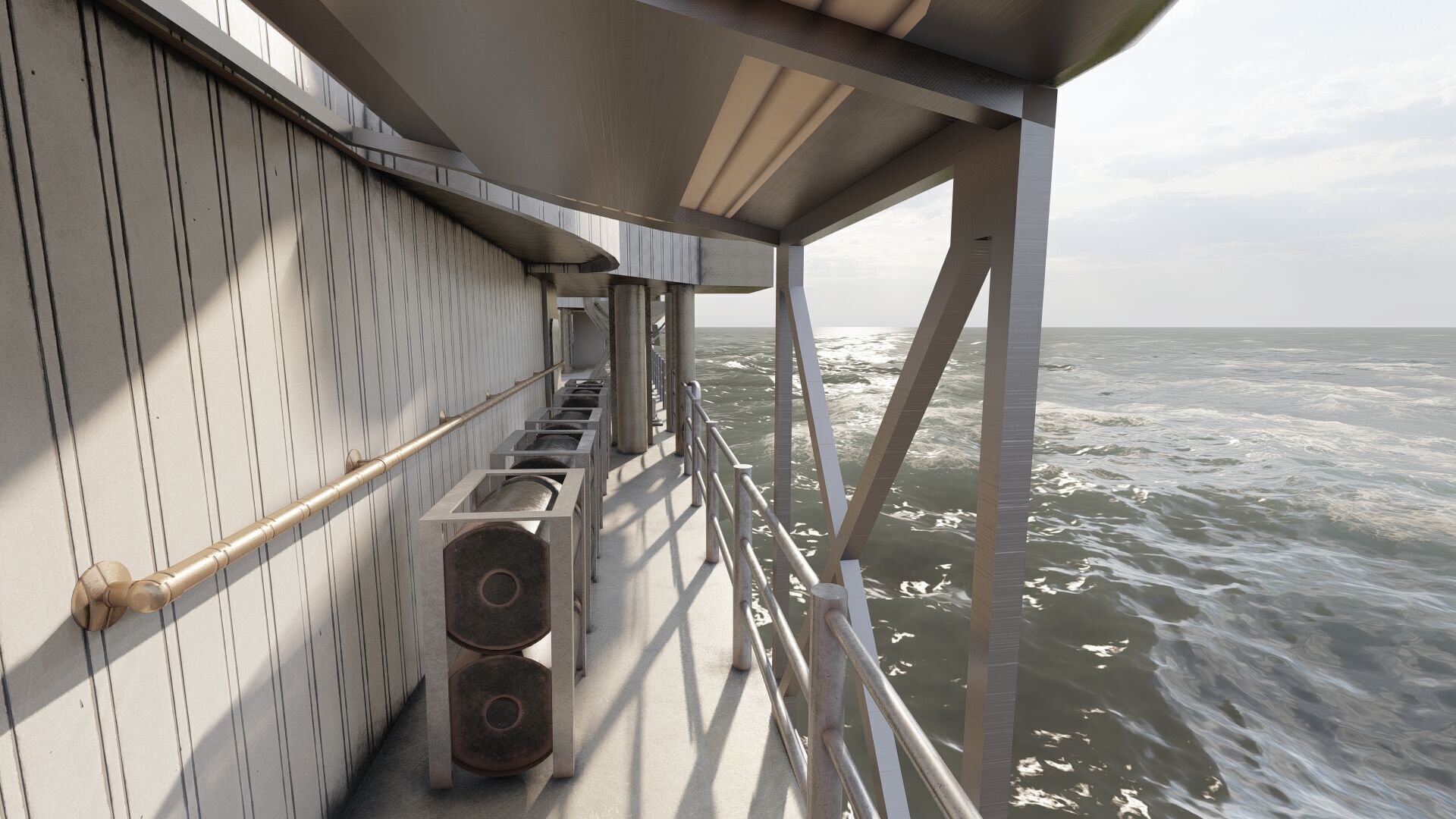 WW2 Britsh Destroyer 3D model_27