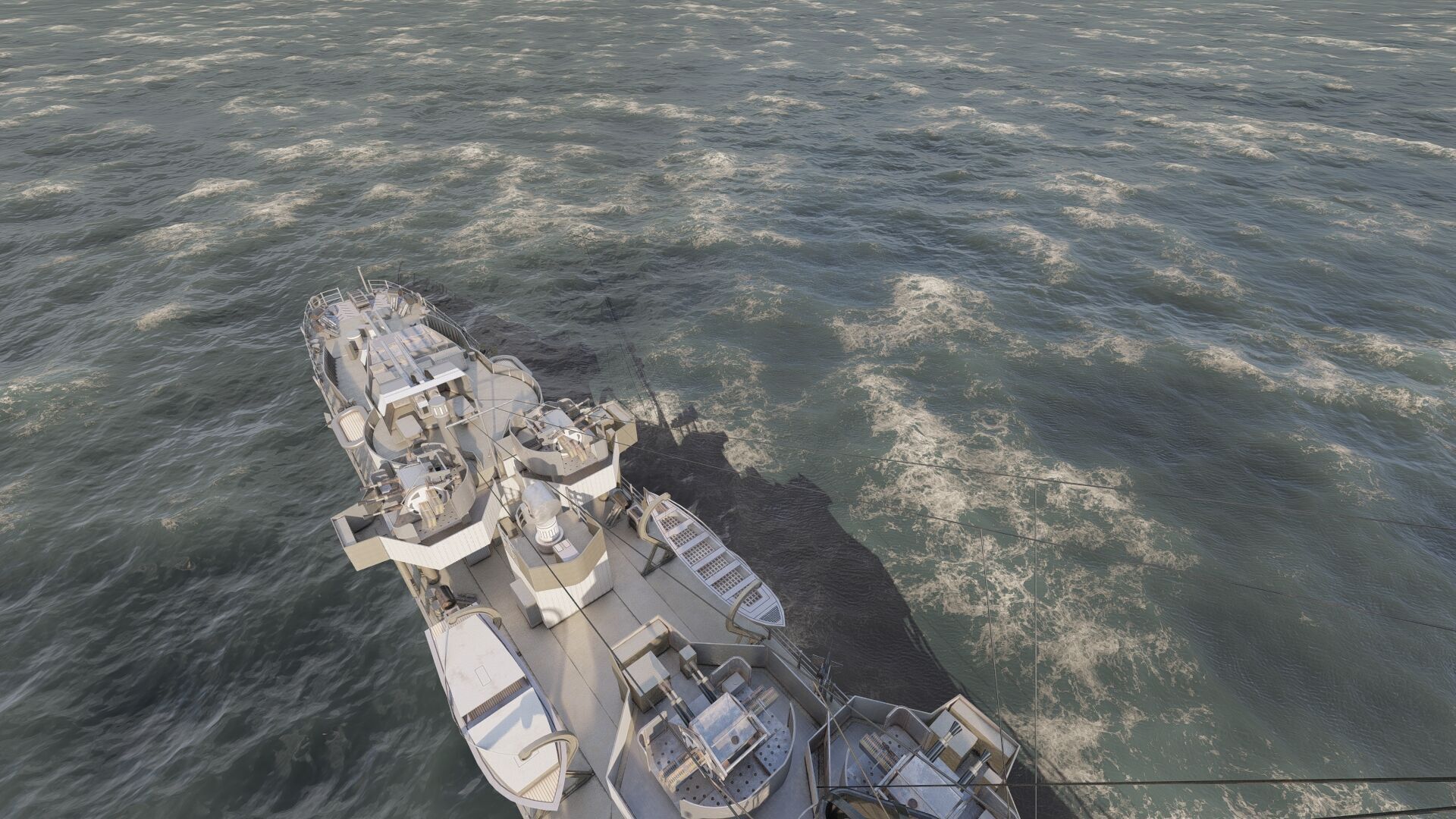 WW2 Britsh Destroyer 3D model_24