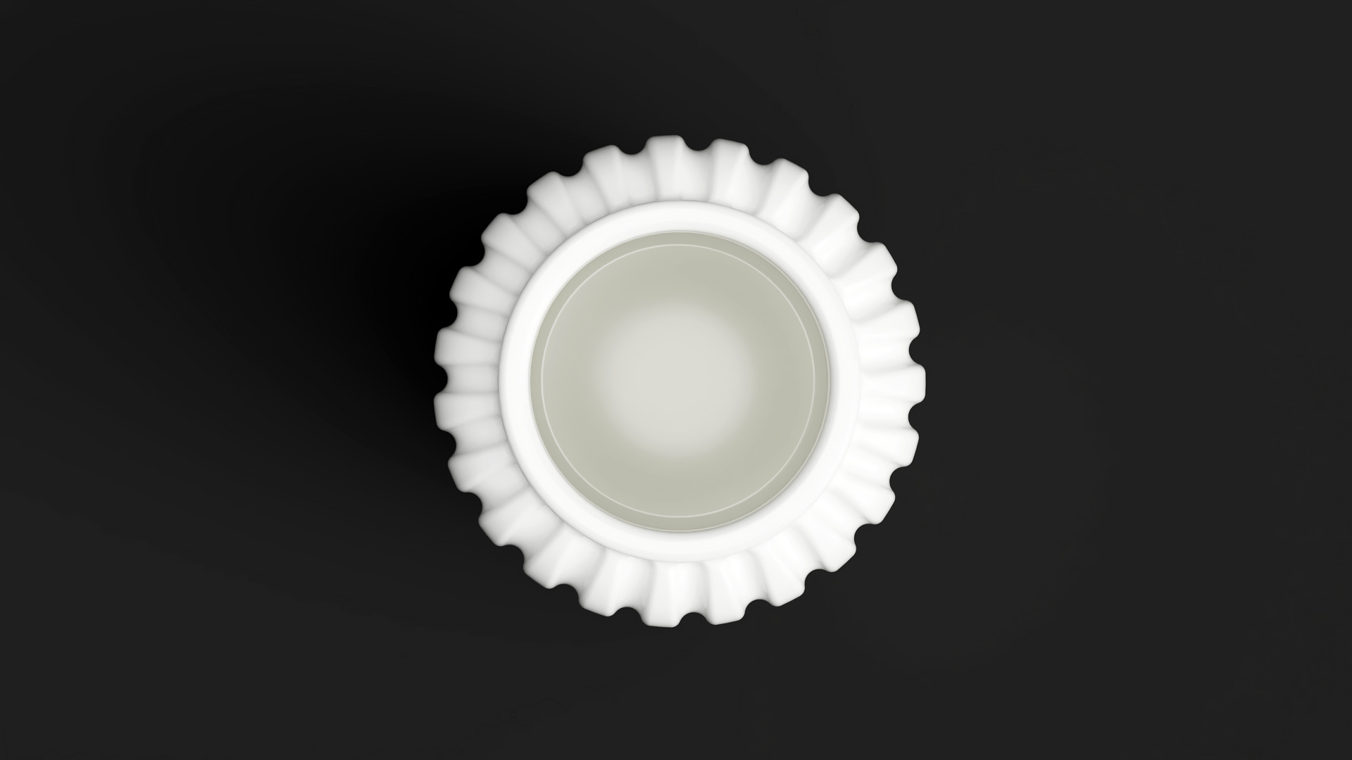 Tubus 2 Ribbed Vase 3D Model Modern Cylinder Vase STL File 3D print model_4