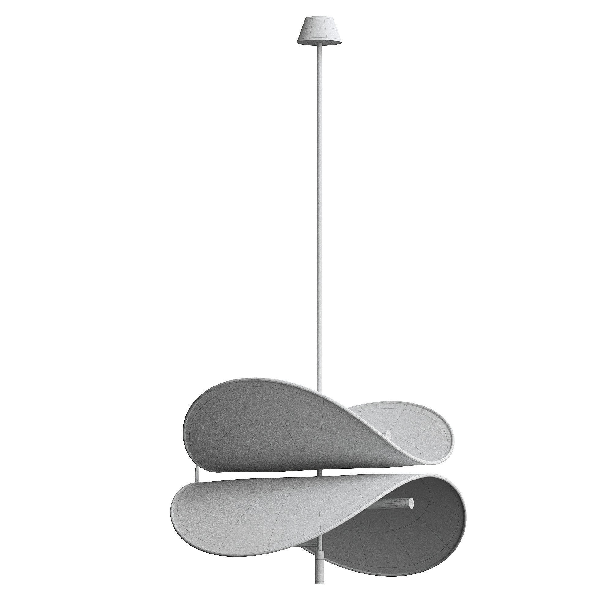 Bonnie Pendant Light 3D model_2