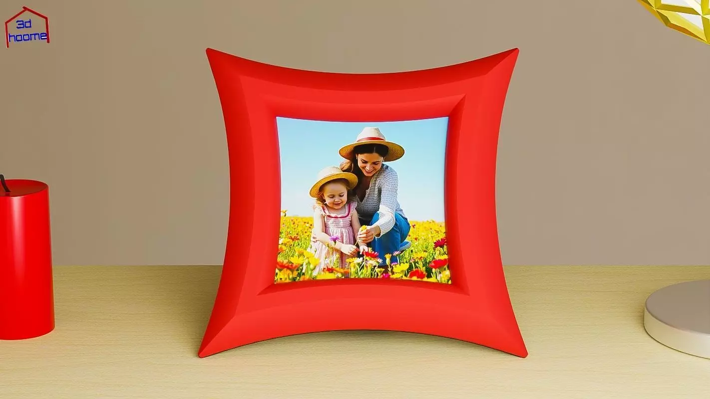 Modern Pop-Out Photo Frame 3D print model