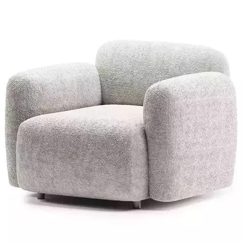 Canape Et Fauteuil Swell Jonas Wagell Armchair 3D model