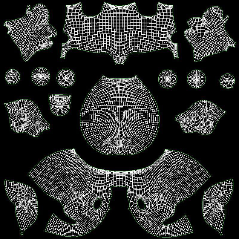 Cartoon Raccoon Low-poly 3D model_15