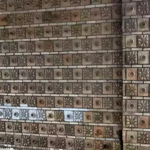 Scan Architectural decorative relief facade wall tiles