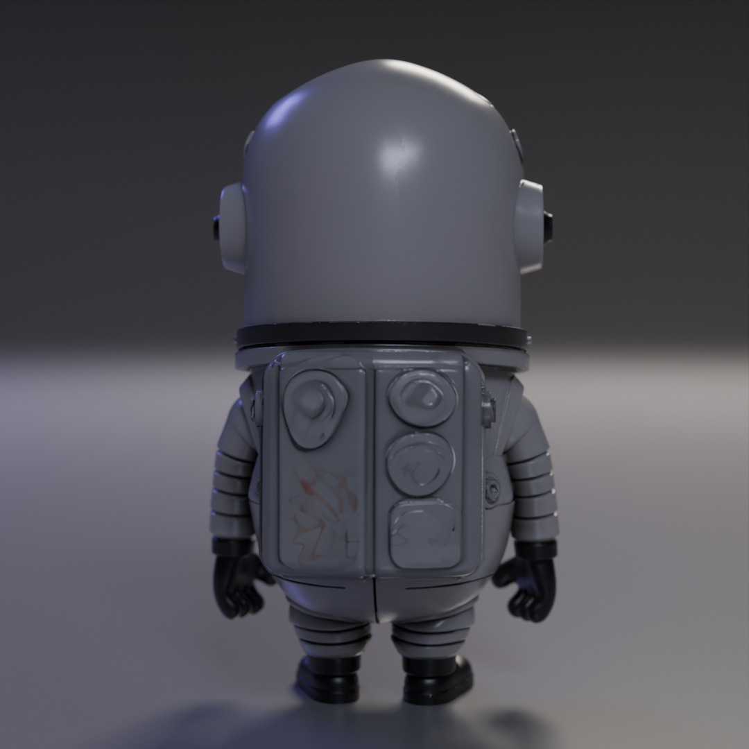 Minion Astronaut 3D print model_13