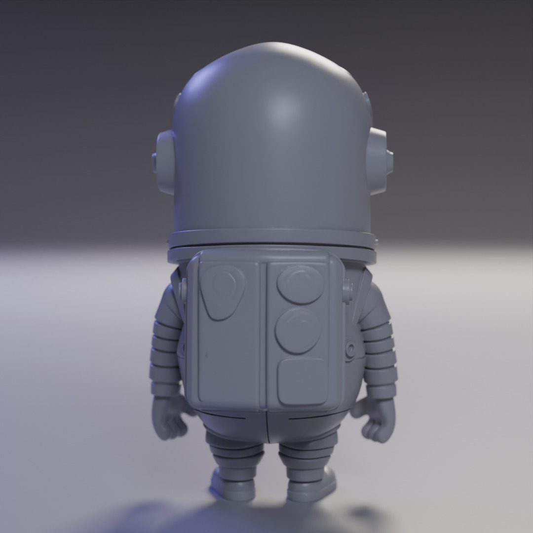 Minion Astronaut 3D print model_6
