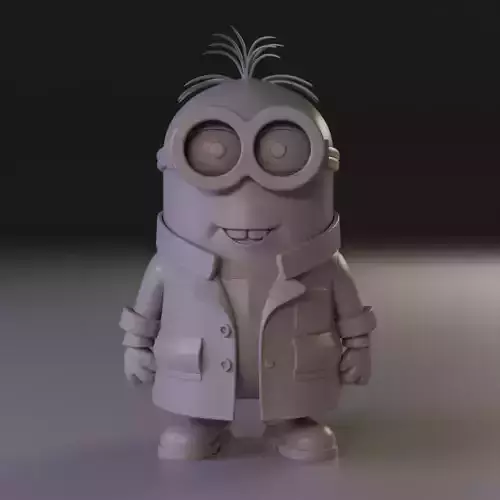 minion scientist 3D print model