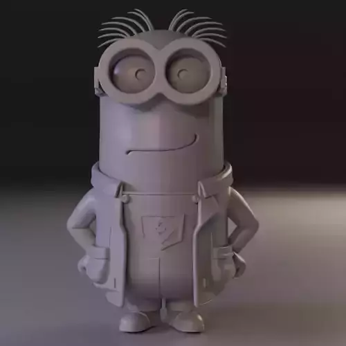 minion scientist 3D print model