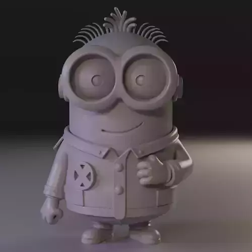 minion scientist 3D print model