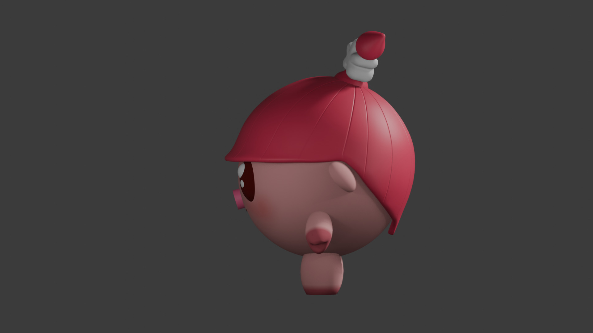 BabyRiki - Rosy Piglet 3D print model_2