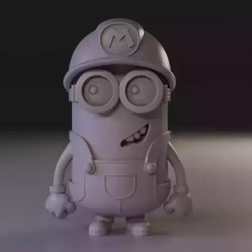 Minion plumber 3D print model
