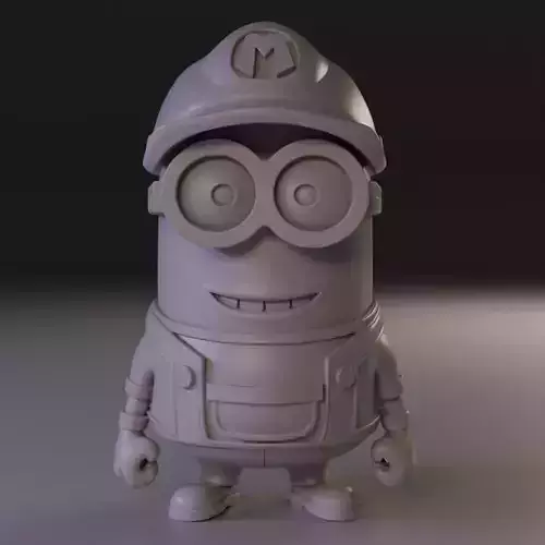 Minion plumber 3D print model