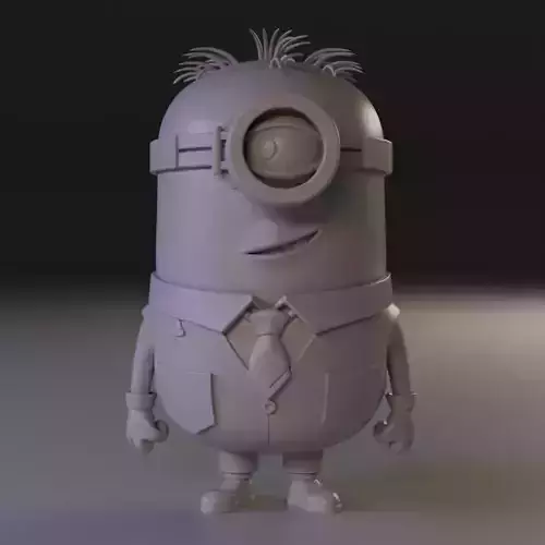 Minion businessman 3D print model