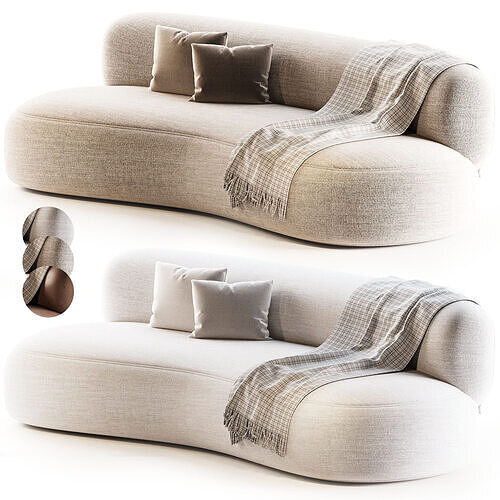Canape 280 Sofa modern 3D model