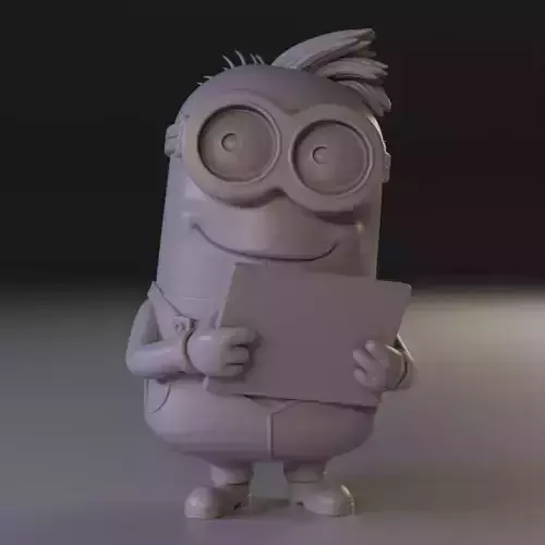 Minion businessman 3D print model
