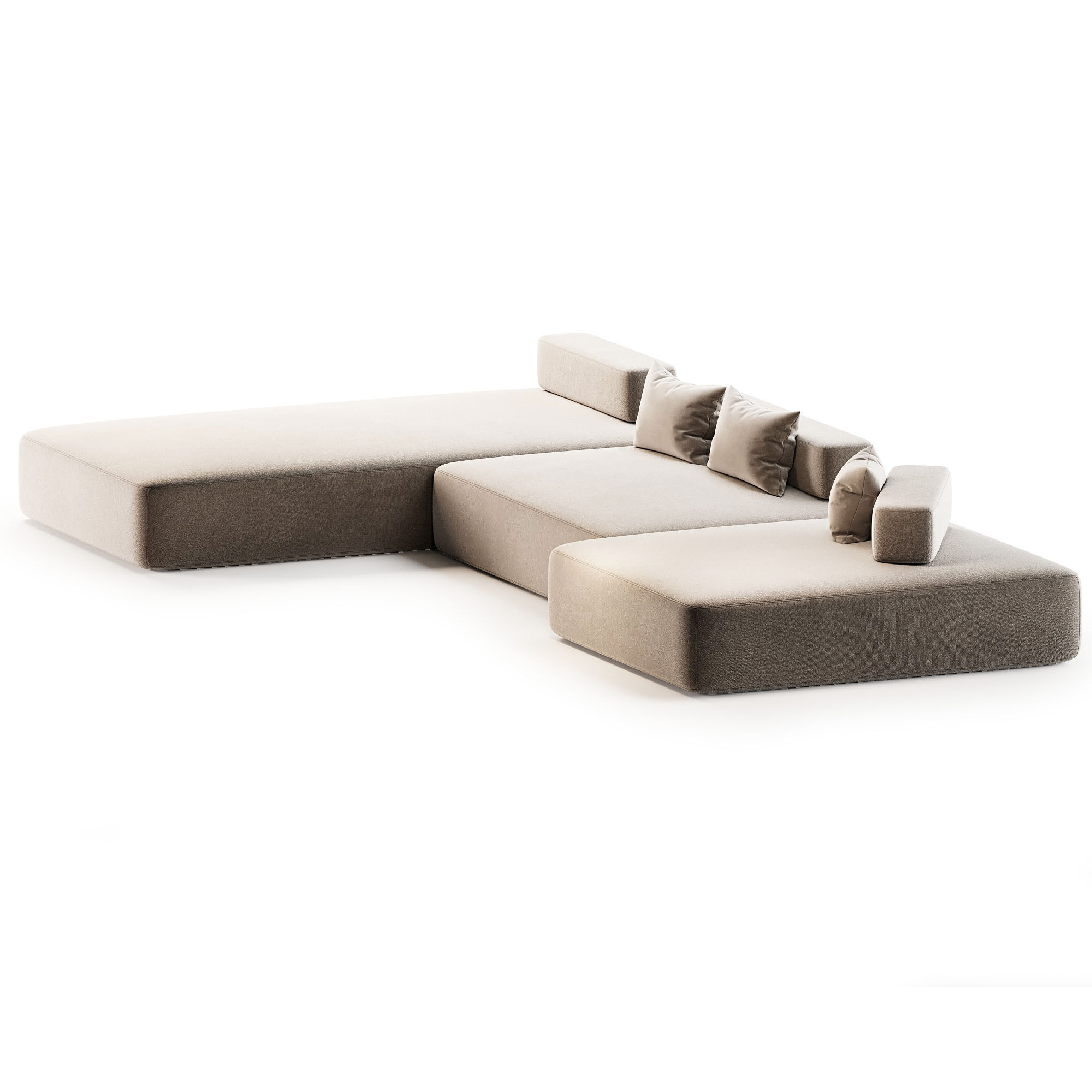 PLAIN sofa By Bino-home 3D model_1