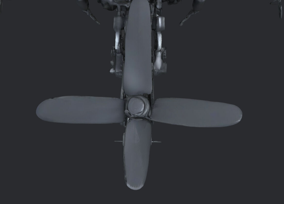 Futuristic Robotic Submarine Drone FRD-02 3D model_9