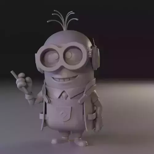 Minions teacher 3D print model