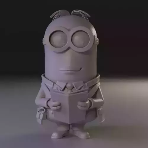 Minions teacher 3D print model