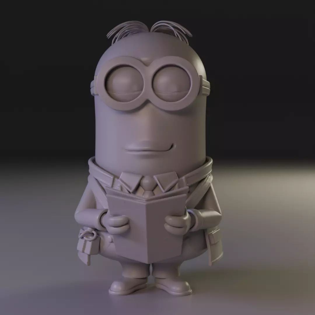 Minions teacher 3D print model