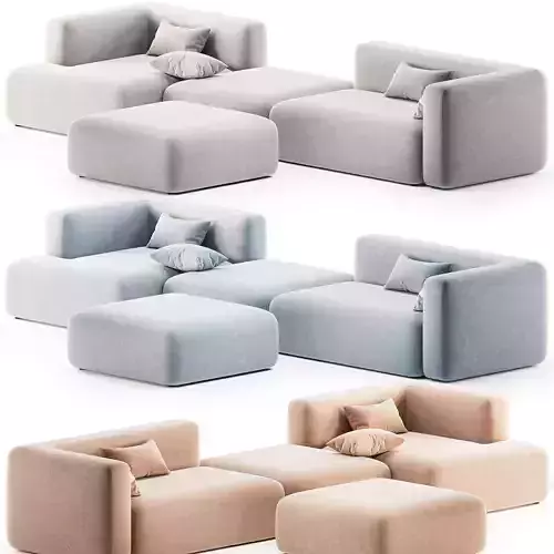 Match Modular Sofa by prostoria