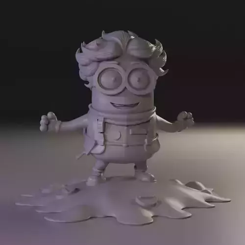 Minions teacher 3D print model