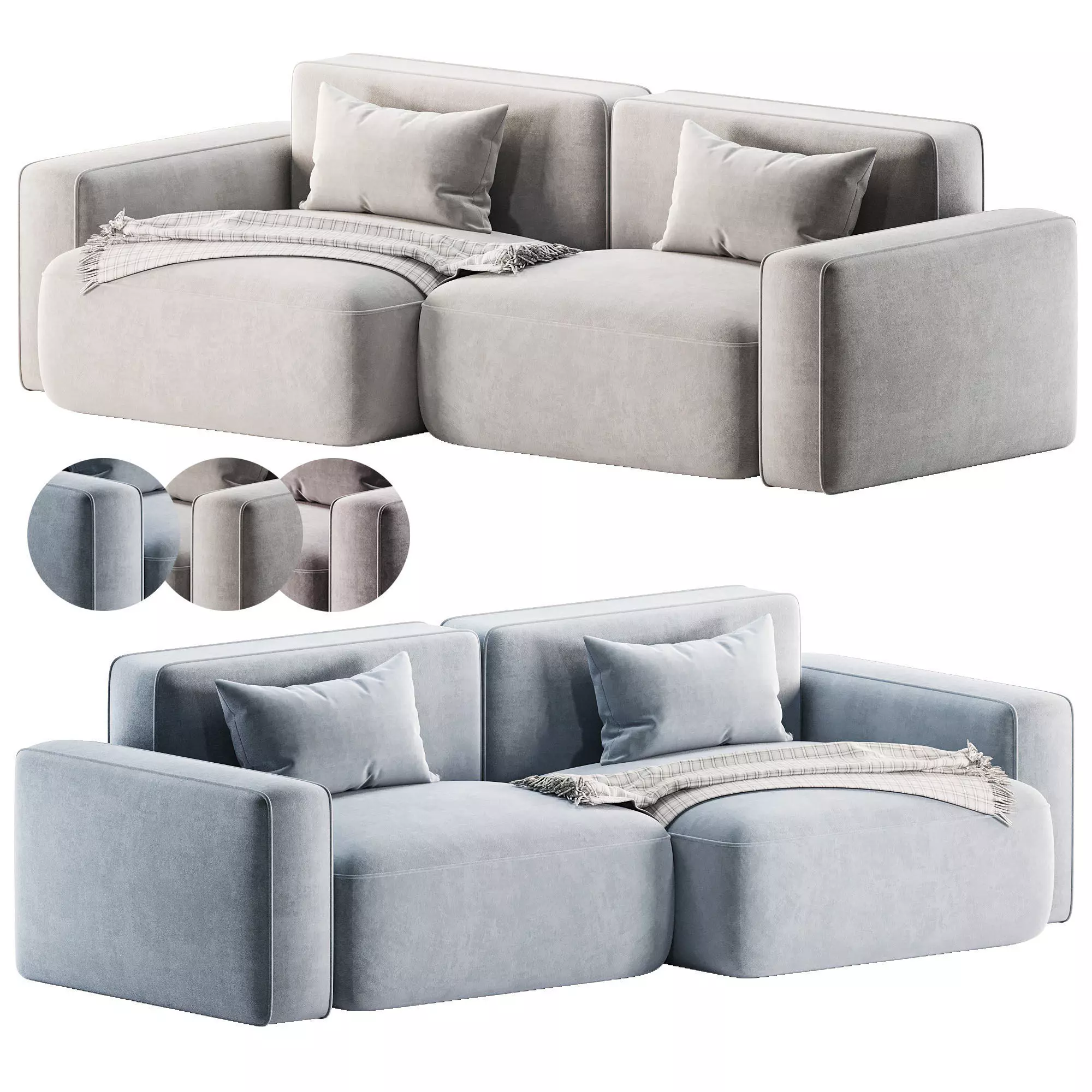 ARFLEX Sofa Sectional By vankov 3D model