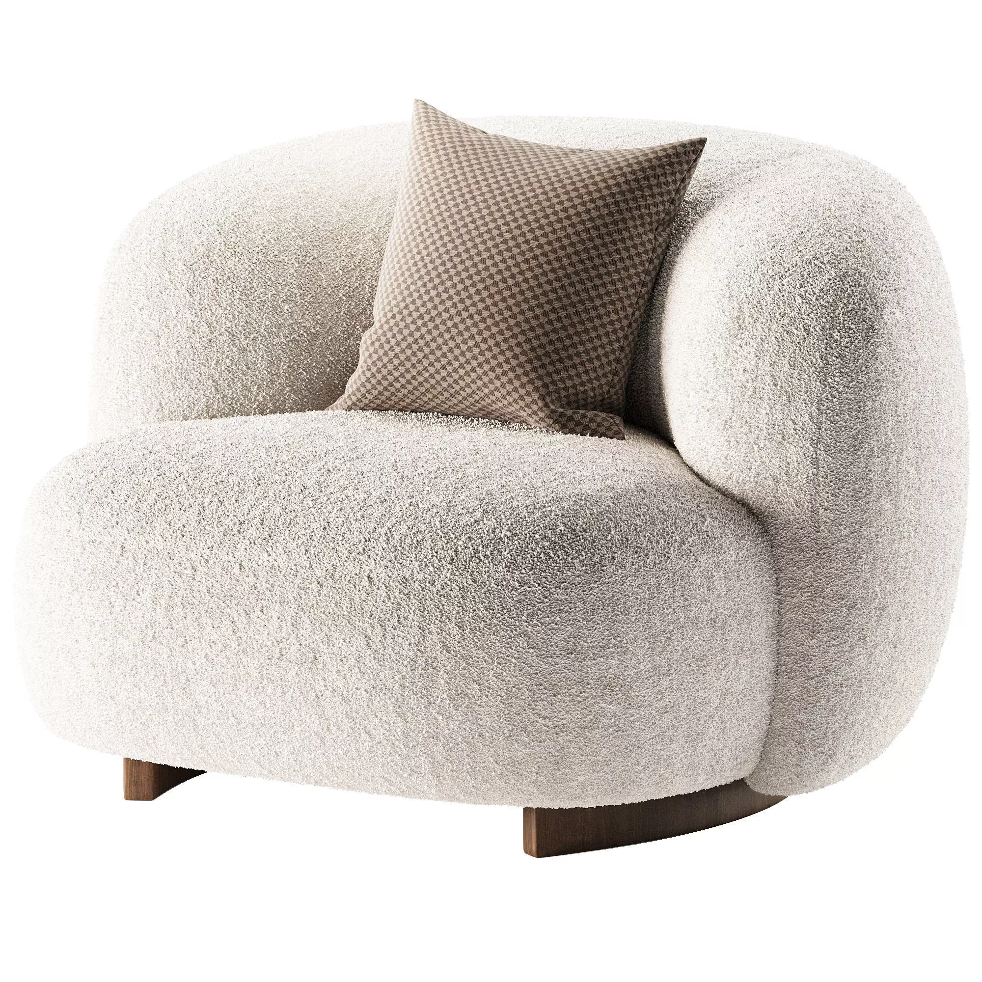 Aralia Armchair 3D model