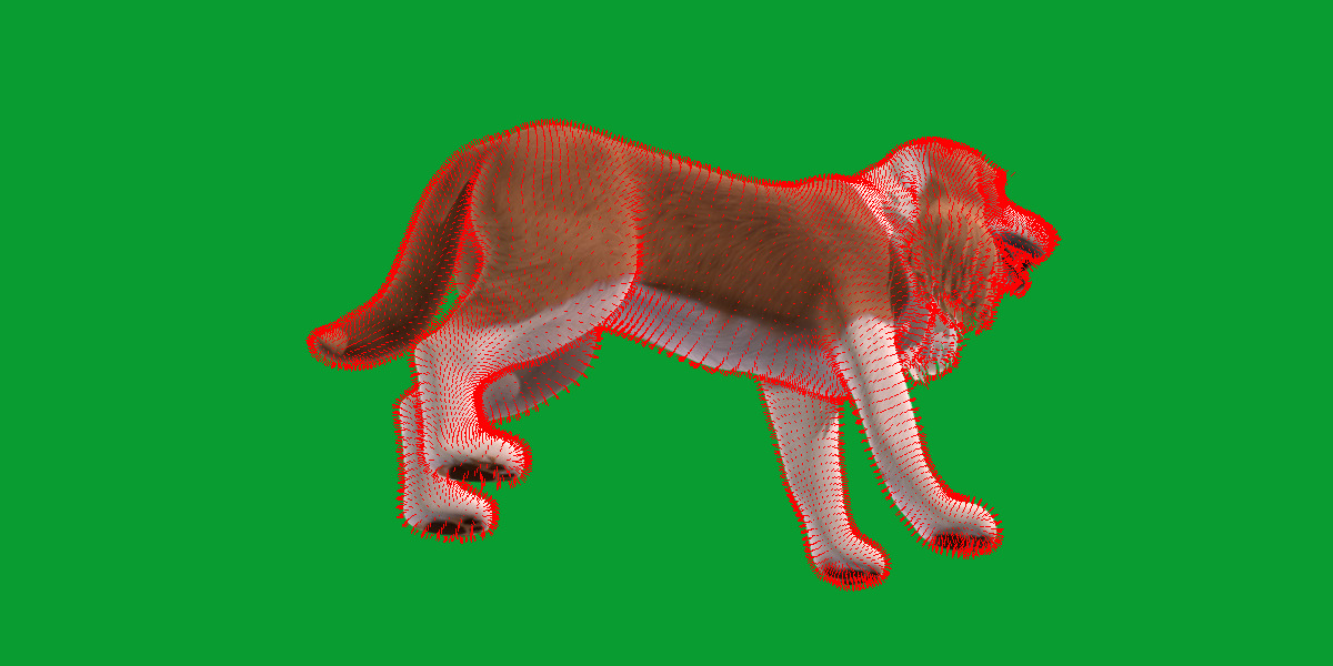 English Cocker Spaniel Dog Low-poly 3D model_17